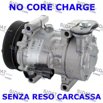 Compresseur, climatisation FISPA 1.1268R