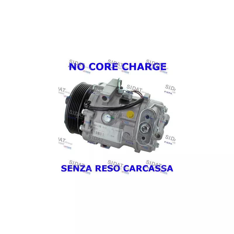 Compresseur, climatisation FISPA 1.1355R