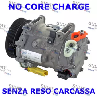 Compresseur, climatisation FISPA 1.1363R