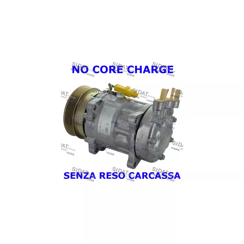 Compresseur, climatisation FISPA 1.1372R