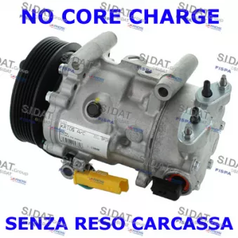 Compresseur, climatisation FISPA 1.1380R