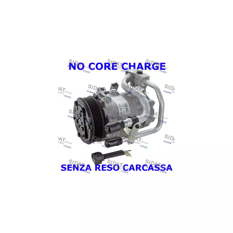 Compresseur, climatisation FISPA 1.1417R