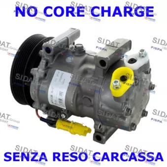 Compresseur, climatisation FISPA 1.1455R