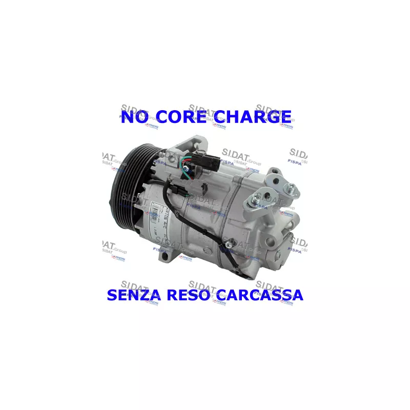 Compresseur, climatisation FISPA 1.2136R