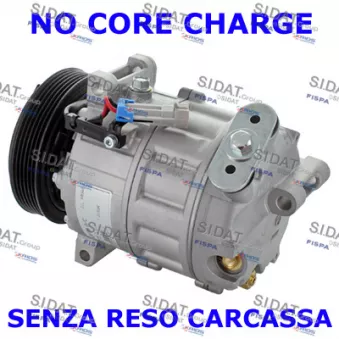 Compresseur, climatisation FISPA 1.2159R
