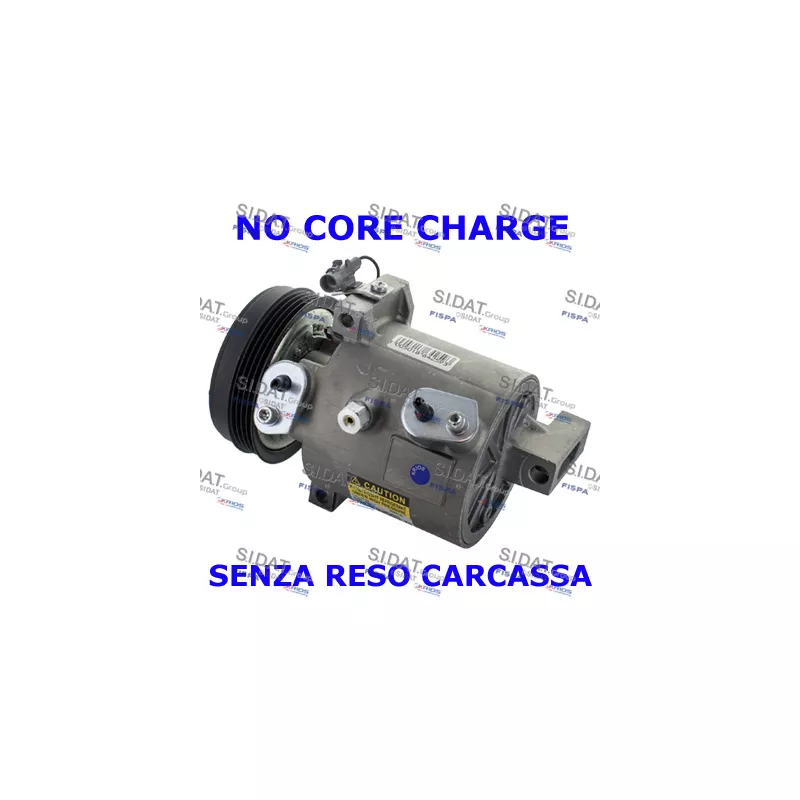 Compresseur, climatisation FISPA 1.2172R