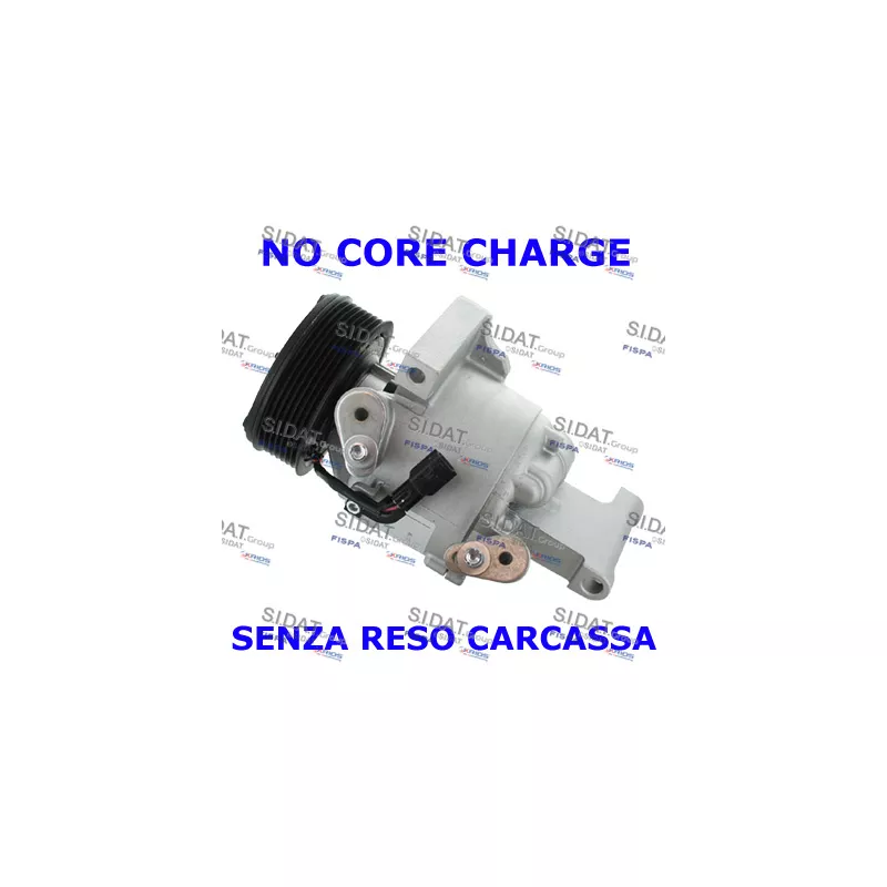 Compresseur, climatisation FISPA 1.2173R