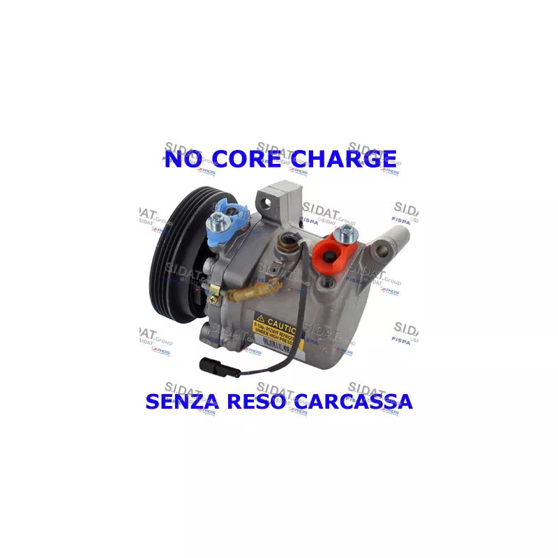 Compresseur, climatisation FISPA 1.3024R