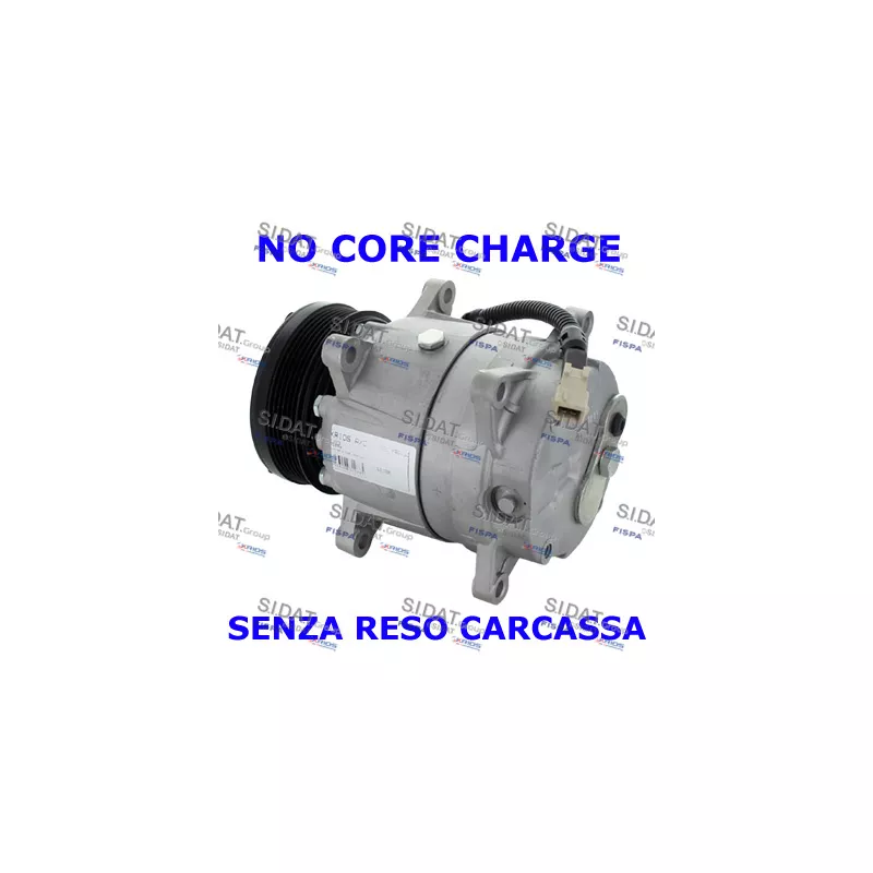 Compresseur, climatisation FISPA 1.4038R