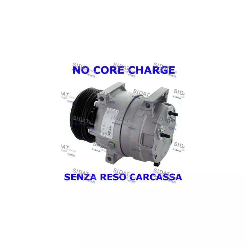 Compresseur, climatisation FISPA 1.4048R