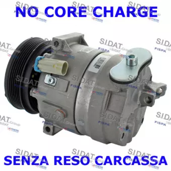 Compresseur, climatisation FISPA 1.4075R