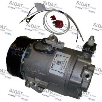 Compresseur, climatisation FISPA 1.4077