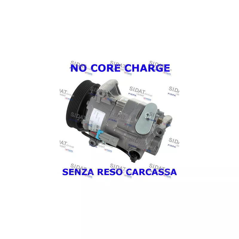 Compresseur, climatisation FISPA 1.4098R