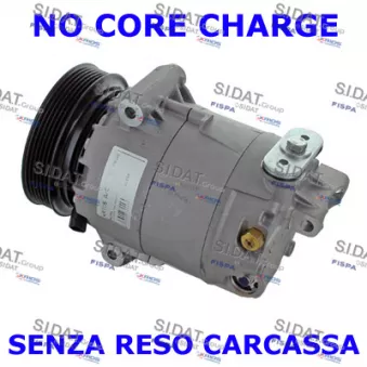Compresseur, climatisation FISPA 1.4104R