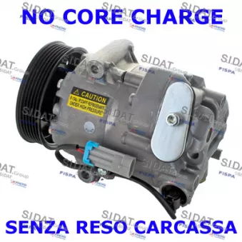 Compresseur, climatisation FISPA 1.4115R