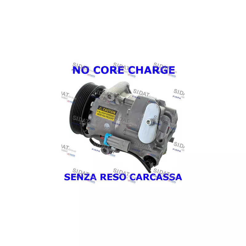 Compresseur, climatisation FISPA 1.4115R