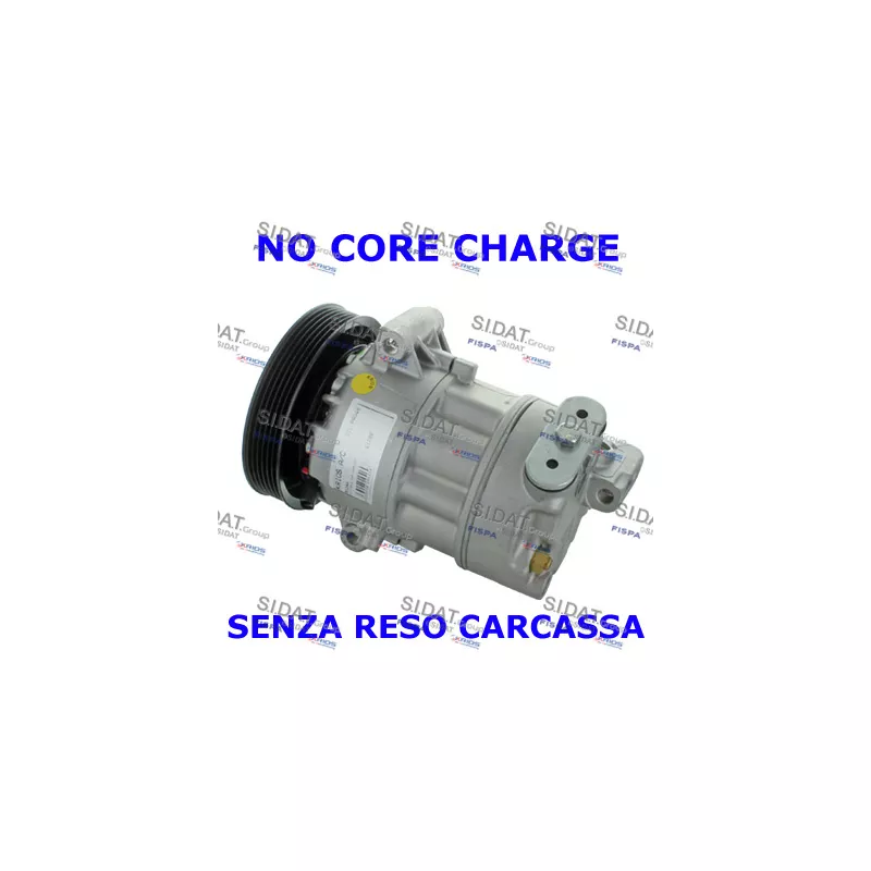 Compresseur, climatisation FISPA 1.4128R