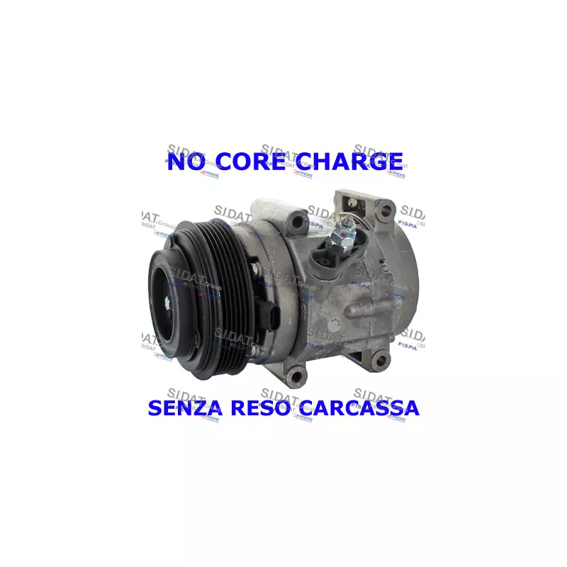 Compresseur, climatisation FISPA 1.4135R
