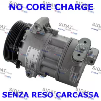 Compresseur, climatisation FISPA 1.4138R