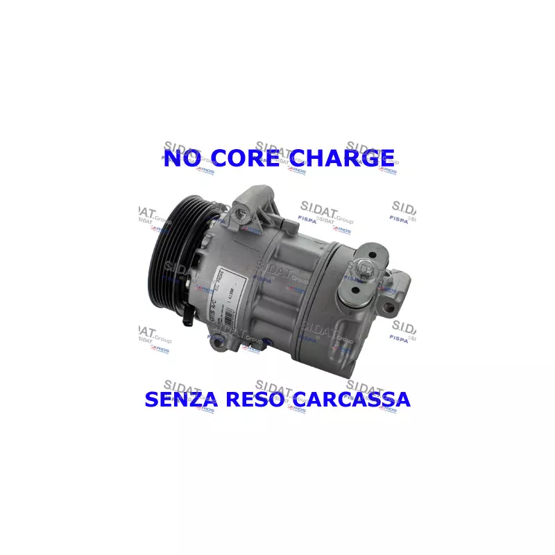 Compresseur, climatisation FISPA 1.4138R