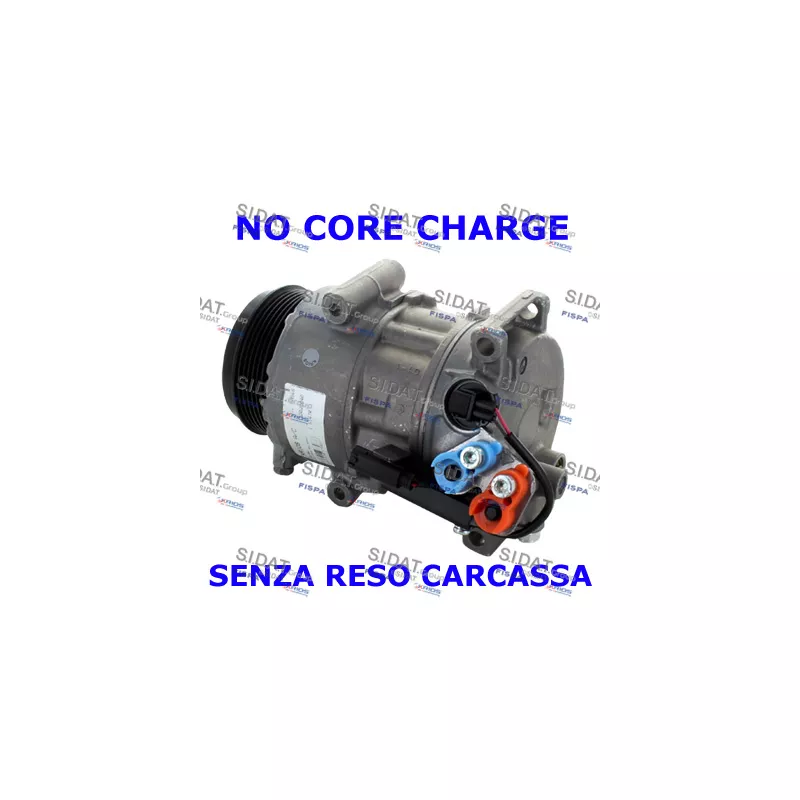 Compresseur, climatisation FISPA 1.5147R