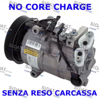 Compresseur, climatisation FISPA 1.5404R