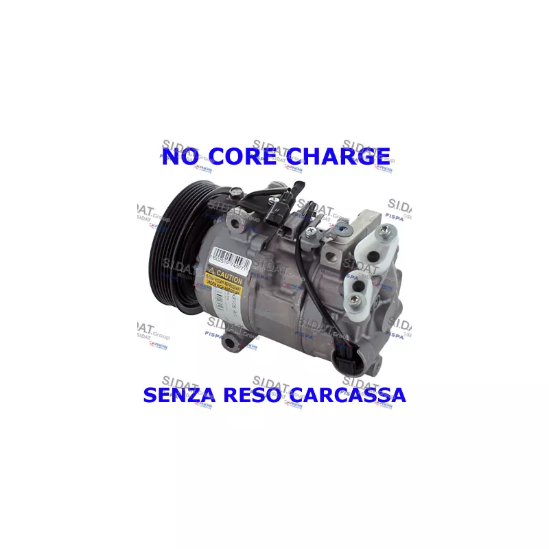 Compresseur, climatisation FISPA 1.5404R