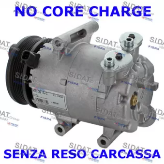 Compresseur, climatisation FISPA 1.8052R