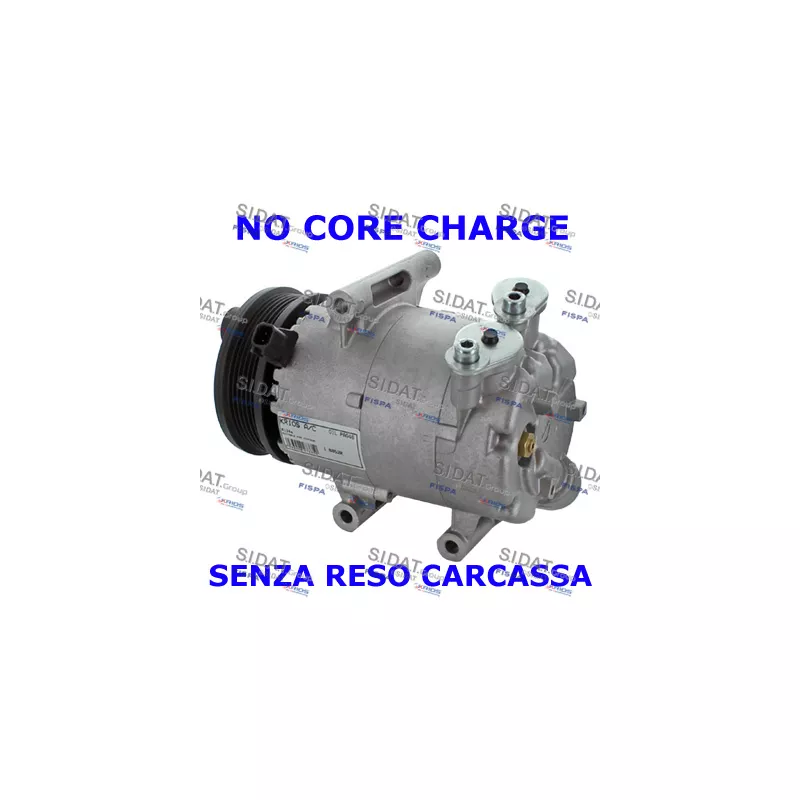 Compresseur, climatisation FISPA 1.8052R