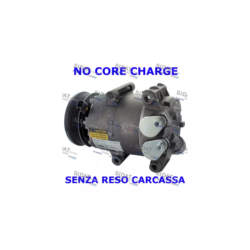 Compresseur, climatisation FISPA 1.8061R