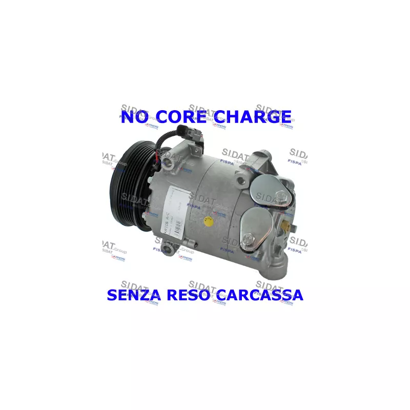 Compresseur, climatisation FISPA 1.8069R