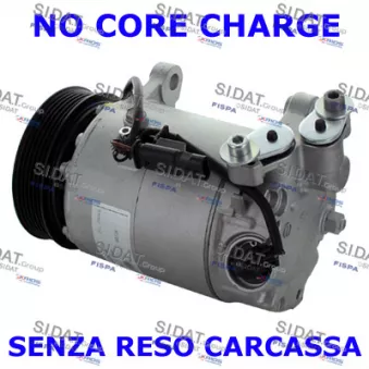 Compresseur, climatisation FISPA 1.8072R
