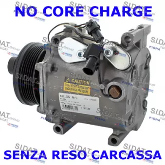 Compresseur, climatisation FISPA 1.9112R