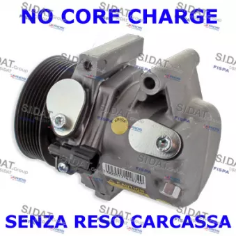 Compresseur, climatisation FISPA 1.9119R