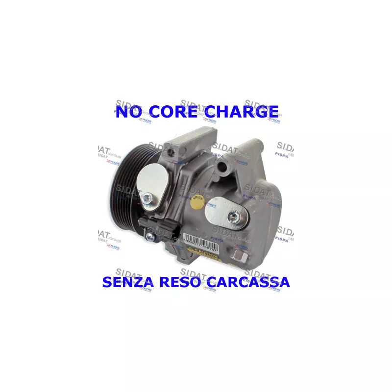 Compresseur, climatisation FISPA 1.9119R