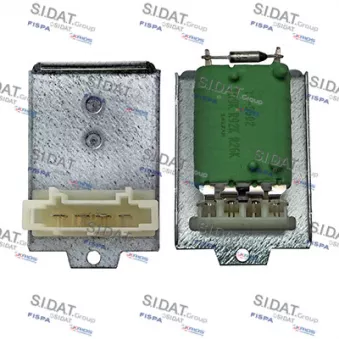 Résistance, pulseur d'air habitacle FISPA 10.9042