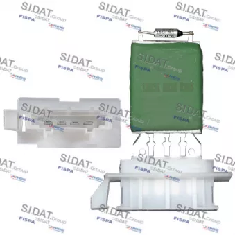 Résistance, pulseur d'air habitacle FISPA 10.9052