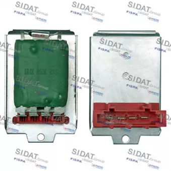 Résistance, pulseur d'air habitacle FISPA 10.9055
