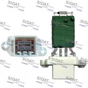 Résistance, pulseur d'air habitacle FISPA 10.9060