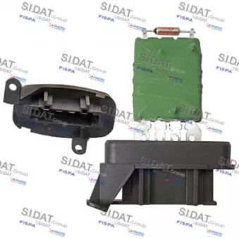 Résistance, pulseur d'air habitacle FISPA 10.9065