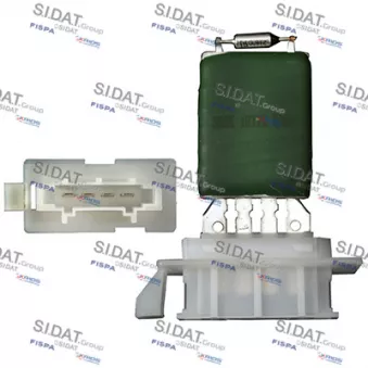 Résistance, pulseur d'air habitacle FISPA 10.9067