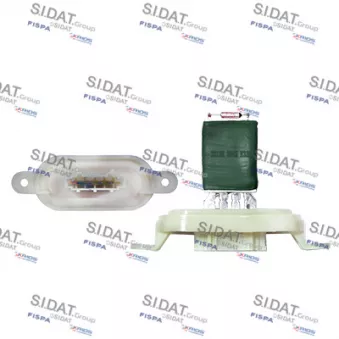 Résistance, pulseur d'air habitacle FISPA 10.9074