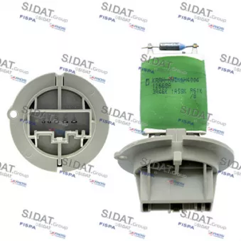 Résistance, pulseur d'air habitacle FISPA 10.9093