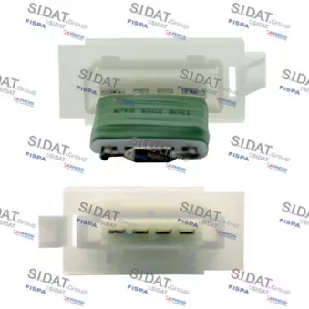 Résistance, pulseur d'air habitacle FISPA 10.9135