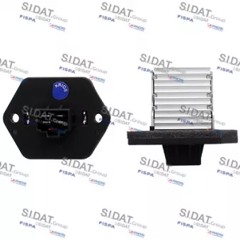 Résistance, pulseur d'air habitacle FISPA 10.9161