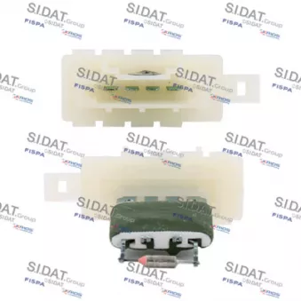 Résistance, pulseur d'air habitacle FISPA 10.9220