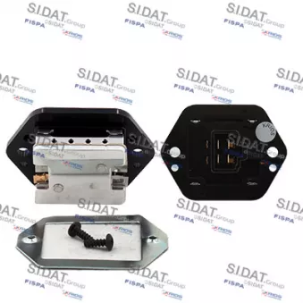 Résistance, pulseur d'air habitacle FISPA 10.9227
