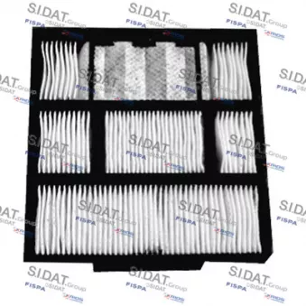 Filtre, air de l'habitacle FISPA 129