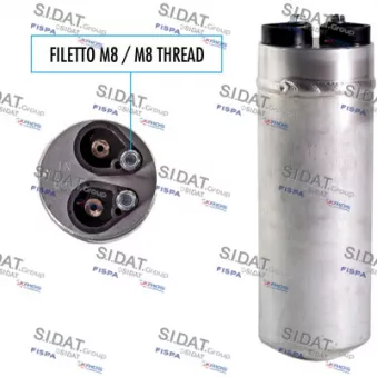 Filtre déshydratant, climatisation FISPA 13.2263