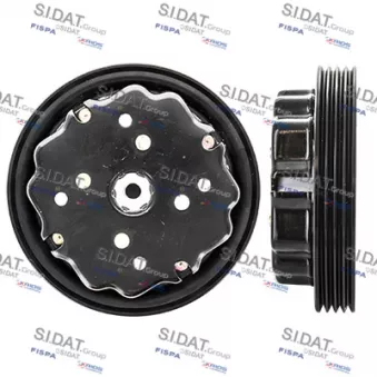 Embrayage magnétique, pour compresseurs de climatisation FISPA 2.1298